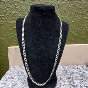 925 Sterling Silver Miami Cuban Link Chain Necklace